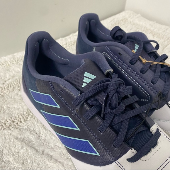 Adidas Top Sala Competition Indoor Soccer Shoes Futsal Blue IE1547 Men size 11.5 - Picture 5 of 13